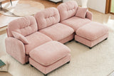 MOLLY 107" 3 Seater with 2 Ottomans