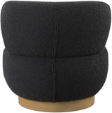 Calais Contemporary Accent Chair - Mid-Century Modern Design with Sturdy Natural Oak Base