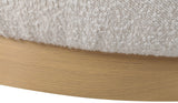Calais Contemporary Accent Chair - Mid-Century Modern Design with Sturdy Natural Oak Base