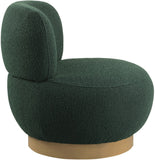 Calais Contemporary Accent Chair - Mid-Century Modern Design with Sturdy Natural Oak Base