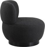 Calais Contemporary Accent Chair - Mid-Century Modern Design with Sturdy Natural Oak Base