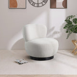Calais Contemporary Accent Chair - Mid-Century Modern Design with Sturdy Natural Oak Base