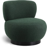 Calais Contemporary Accent Chair - Mid-Century Modern Design with Sturdy Natural Oak Base