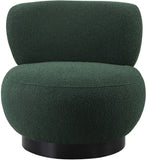 Calais Contemporary Accent Chair - Mid-Century Modern Design with Sturdy Natural Oak Base