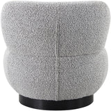 Calais Contemporary Accent Chair - Mid-Century Modern Design with Sturdy Natural Oak Base