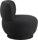 Calais Contemporary Accent Chair - Mid-Century Modern Design with Sturdy Natural Oak Base