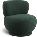 Calais Contemporary Accent Chair - Mid-Century Modern Design with Sturdy Natural Oak Base