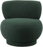 Calais Contemporary Accent Chair - Mid-Century Modern Design with Sturdy Natural Oak Base