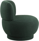 Calais Contemporary Accent Chair - Mid-Century Modern Design with Sturdy Natural Oak Base
