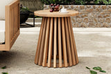 URVON Patio Chair with Side Table
