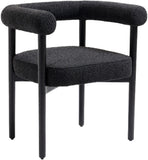 Hyatt Elegant Mid-Century Dining Chair with Solid Wood Frame for a Chic Dining Room Upgrade
