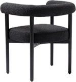 Hyatt Elegant Mid-Century Dining Chair with Solid Wood Frame for a Chic Dining Room Upgrade