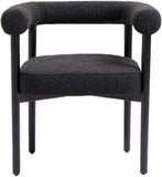 Hyatt Elegant Mid-Century Dining Chair with Solid Wood Frame for a Chic Dining Room Upgrade