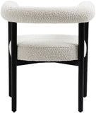 Hyatt Elegant Mid-Century Dining Chair with Solid Wood Frame for a Chic Dining Room Upgrade