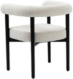 Hyatt Elegant Mid-Century Dining Chair with Solid Wood Frame for a Chic Dining Room Upgrade
