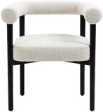 Hyatt Elegant Mid-Century Dining Chair with Solid Wood Frame for a Chic Dining Room Upgrade