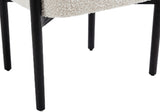 Hyatt Elegant Mid-Century Dining Chair with Solid Wood Frame for a Chic Dining Room Upgrade
