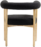 Hyatt Elegant Mid-Century Dining Chair with Solid Wood Frame for a Chic Dining Room Upgrade
