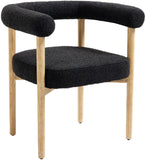 Hyatt Elegant Mid-Century Dining Chair with Solid Wood Frame for a Chic Dining Room Upgrade