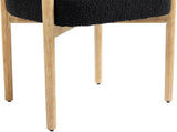 Hyatt Elegant Mid-Century Dining Chair with Solid Wood Frame for a Chic Dining Room Upgrade