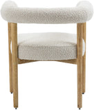 Hyatt Elegant Mid-Century Dining Chair with Solid Wood Frame for a Chic Dining Room Upgrade