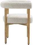 Hyatt Elegant Mid-Century Dining Chair with Solid Wood Frame for a Chic Dining Room Upgrade