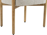Hyatt Elegant Mid-Century Dining Chair with Solid Wood Frame for a Chic Dining Room Upgrade