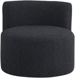 Como Contemporary Accent Chair with Curved Back Design for Stylish Home Decor and Comfort