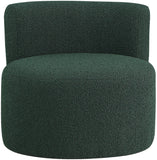 Como Contemporary Accent Chair with Curved Back Design for Stylish Home Decor and Comfort