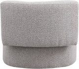 Como Contemporary Accent Chair with Curved Back Design for Stylish Home Decor and Comfort