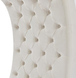 Crescent Modern Accent Chair with Soft Velvet Upholstery and Chic Acrylic Legs for Stylish Spaces