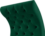 Crescent Modern Accent Chair with Soft Velvet Upholstery and Chic Acrylic Legs for Stylish Spaces