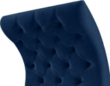 Crescent Modern Accent Chair with Soft Velvet Upholstery and Chic Acrylic Legs for Stylish Spaces