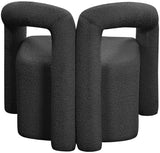 Otto Contemporary Accent Chair with Curved Back, Stylish Design, and Comfortable Seating Experience