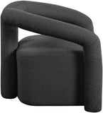Otto Contemporary Accent Chair with Curved Back, Stylish Design, and Comfortable Seating Experience