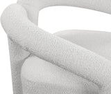 Otto Contemporary Accent Chair with Curved Back, Stylish Design, and Comfortable Seating Experience