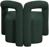 Otto Contemporary Accent Chair with Curved Back, Stylish Design, and Comfortable Seating Experience