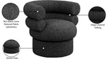 Valentina Accent Swivel Chair - Modern Comfort & Style with Channel Tufting for Any Room Decor