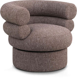 Valentina Accent Swivel Chair - Modern Comfort & Style with Channel Tufting for Any Room Decor
