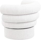 Valentina Accent Swivel Chair - Modern Comfort & Style with Channel Tufting for Any Room Decor