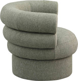 Valentina Accent Swivel Chair - Modern Comfort & Style with Channel Tufting for Any Room Decor