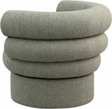 Valentina Accent Swivel Chair - Modern Comfort & Style with Channel Tufting for Any Room Decor