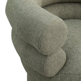 Valentina Accent Swivel Chair - Modern Comfort & Style with Channel Tufting for Any Room Decor