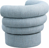 Valentina Accent Swivel Chair - Modern Comfort & Style with Channel Tufting for Any Room Decor