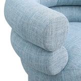 Valentina Accent Swivel Chair - Modern Comfort & Style with Channel Tufting for Any Room Decor
