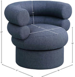 Valentina Accent Swivel Chair - Modern Comfort & Style with Channel Tufting for Any Room Decor