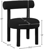 Parlor Contemporary Accent Chair with Solid Wood Frame and Chic Modern Design for Stylish Living Spaces