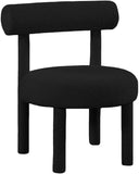 Parlor Contemporary Accent Chair with Solid Wood Frame and Chic Modern Design for Stylish Living Spaces