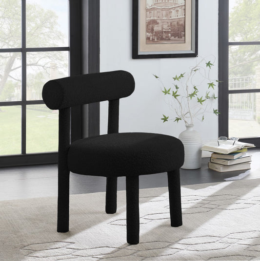 Parlor Contemporary Accent Chair with Solid Wood Frame and Chic Modern Design for Stylish Living Spaces