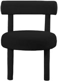 Parlor Contemporary Accent Chair with Solid Wood Frame and Chic Modern Design for Stylish Living Spaces